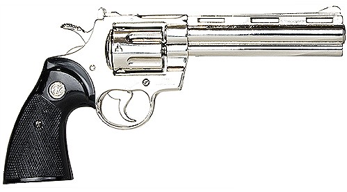 Walker Zombie Killer .357 Magnum, nickel finish